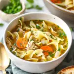 Easy Chicken Noodle Soup with Egg Noodles