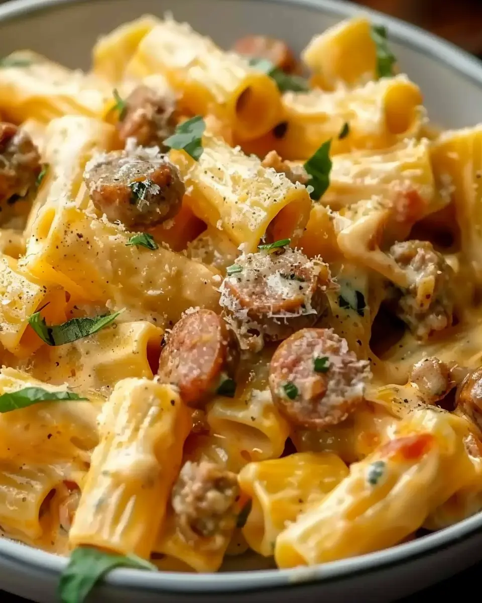 Creamy Italian Sausage Rigatoni: A Cozy, Indulgent Delight