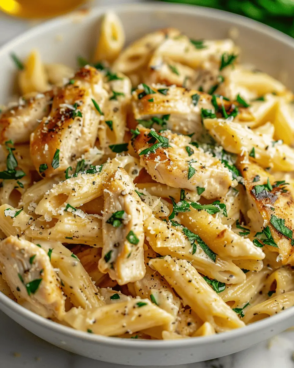 Healthy Garlic Parmesan Chicken Pasta: A Delicious Twists for Home Cooks