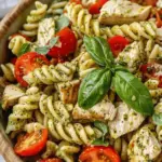 Easy Chicken Pesto Pasta Salad