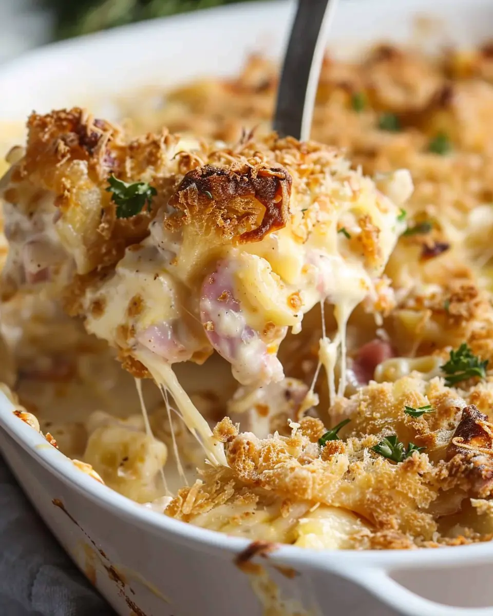 Chicken Cordon Bleu Casserole: Easy Comfort Food with Turkey Bacon