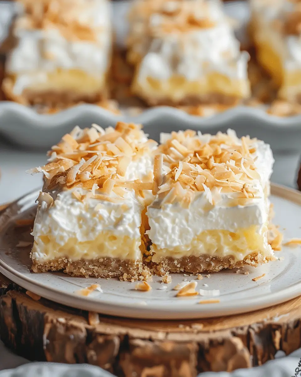 Coconut Cream Pie Bars: Easy, Indulgent Dessert Everyone Loves