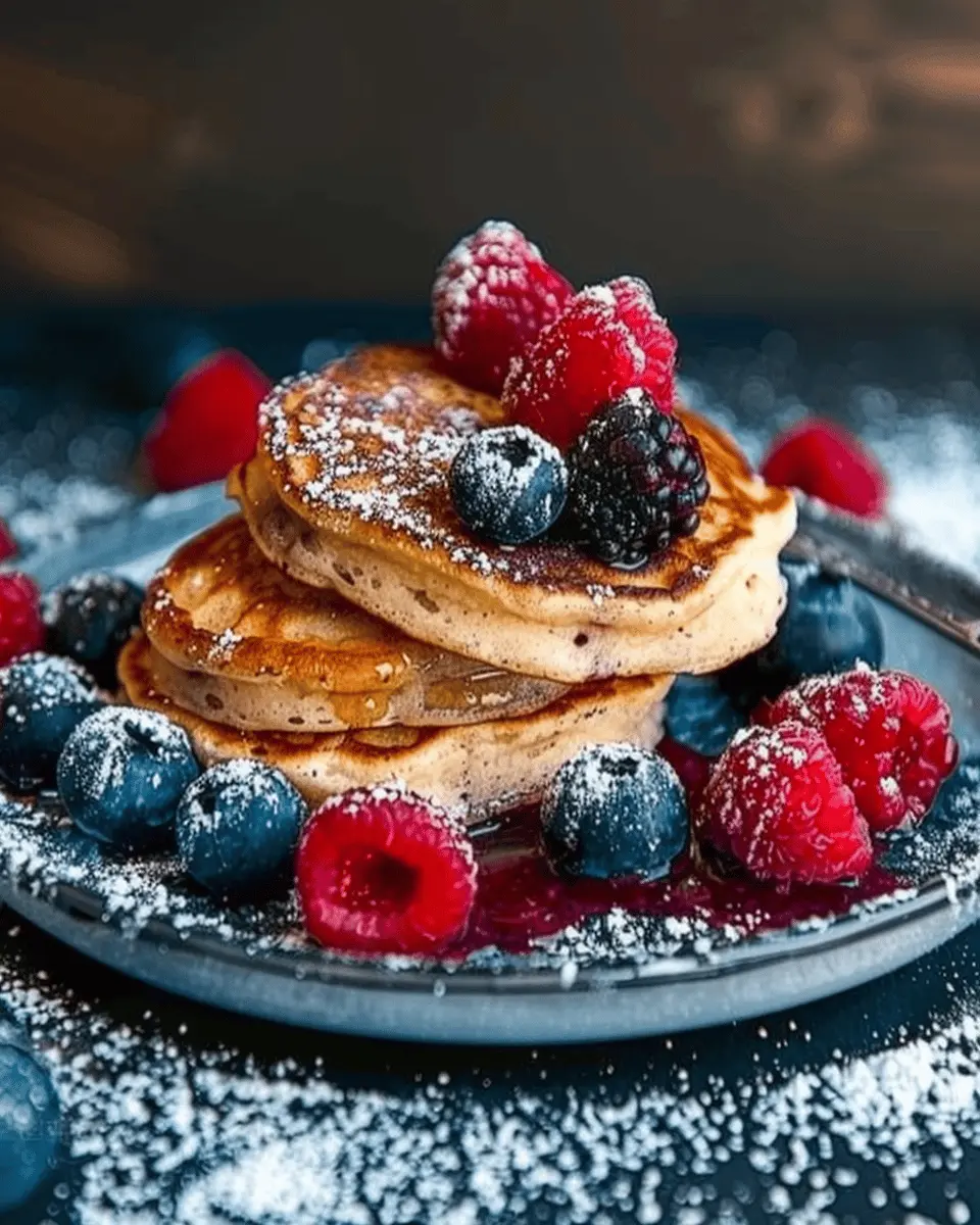 Cottage Cheese Pancakes: Easy and Delicious with Berries