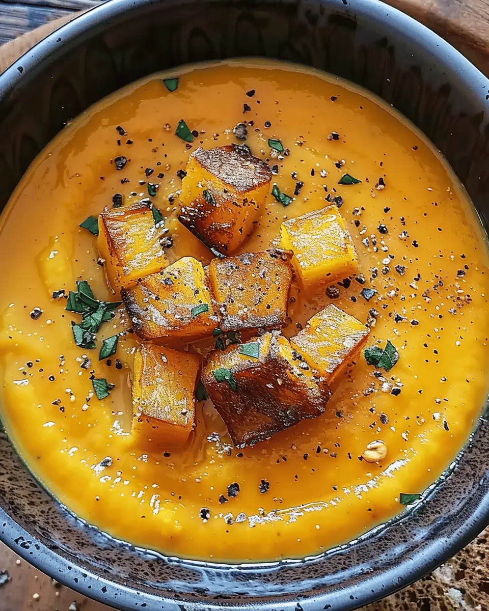 Roasted Butternut Squash Soup: A Cozy, Healthy Delight