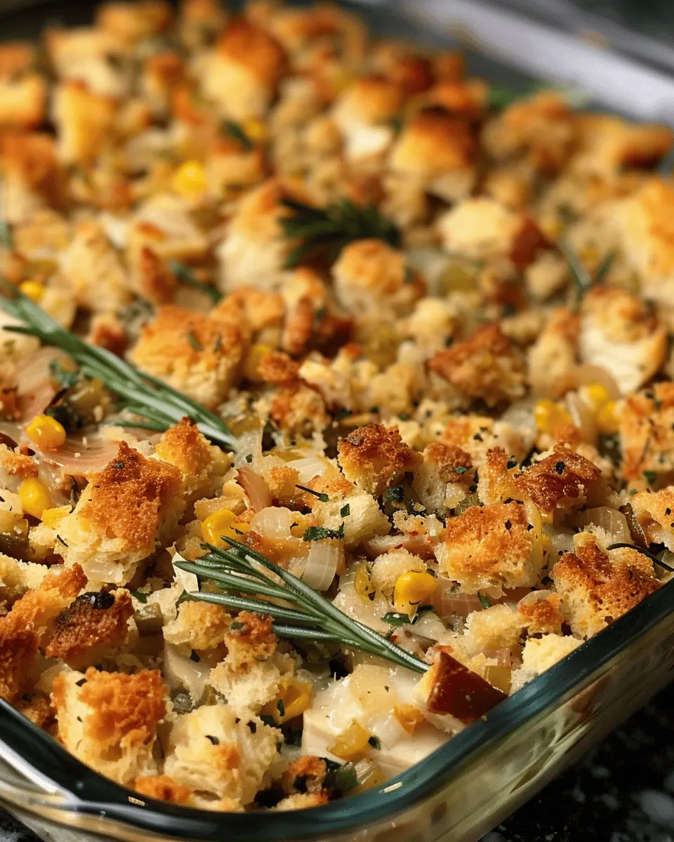 Chicken and Stuffing Casserole: A Comforting Family Favorite