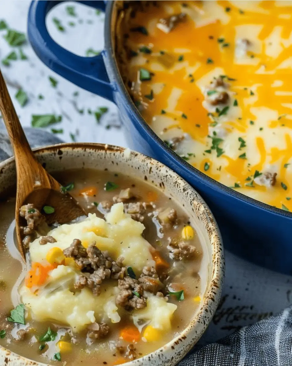 Shepherd’s Pie Soup: A Cozy and Indulgent Twist on Comfort Food