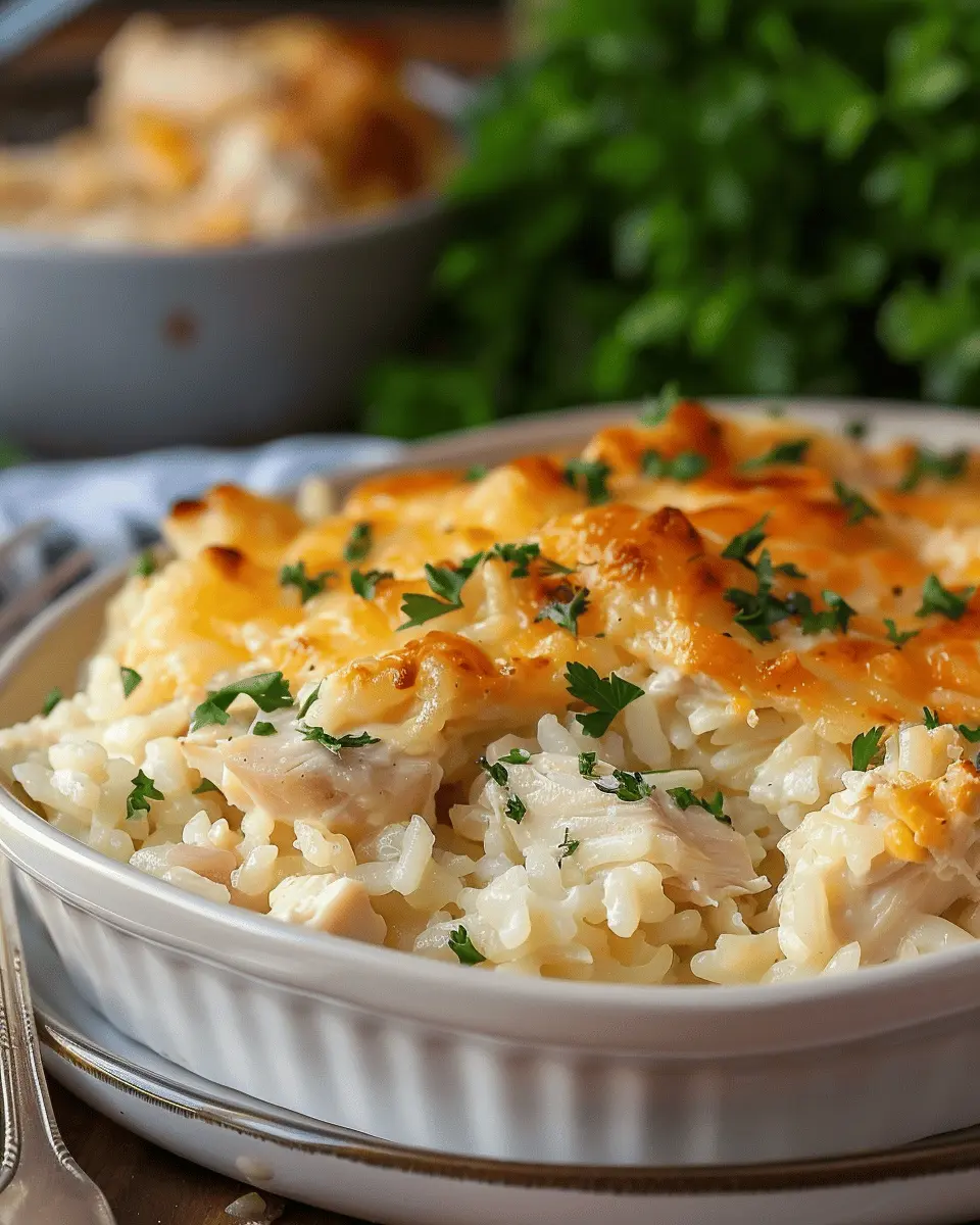 Angel Chicken Rice Casserole: Easy Comfort Food with Turkey Bacon