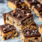 Healthy No Bake Cookie Dough Bars