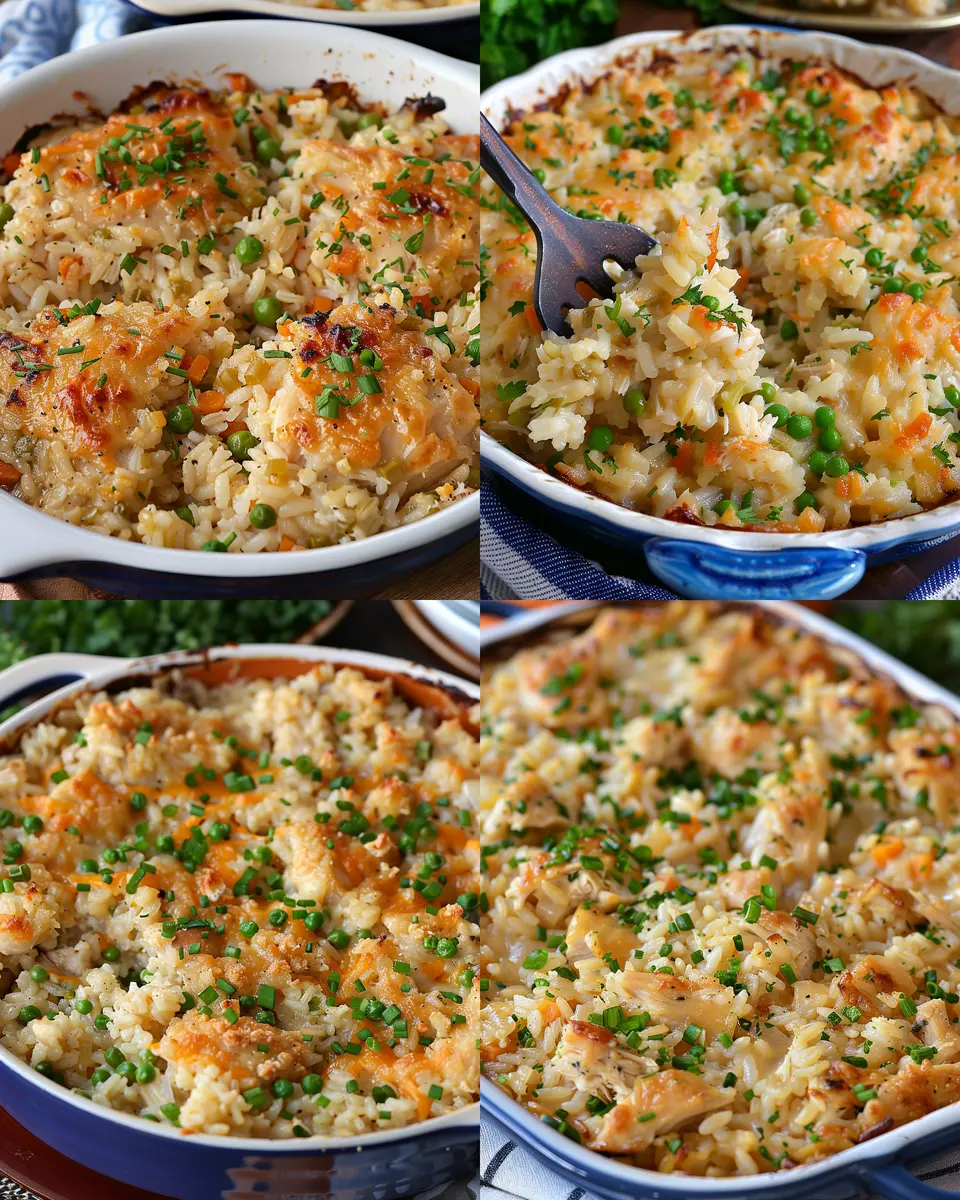 Mamaw’s Chicken and Rice Casserole: A Comforting Family Favorite