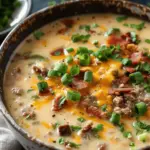 Pioneer Woman Crockpot Cheeseburger Soup Recipe