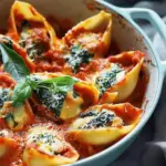 Spinach and Ricotta Stuffed Shells Recipe