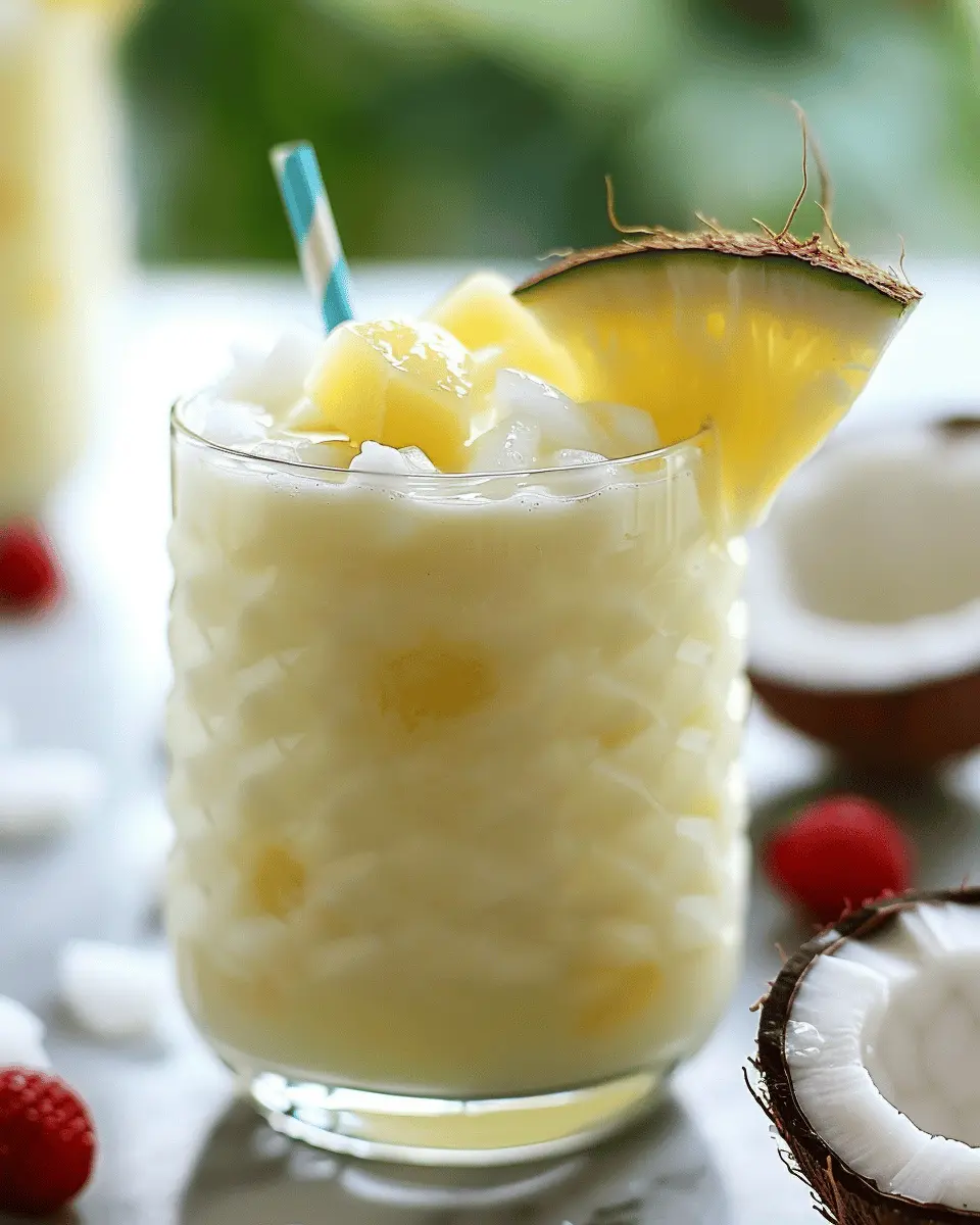 Tropical Coconut Cooler: The Easy Refreshing Drink You’ll Love