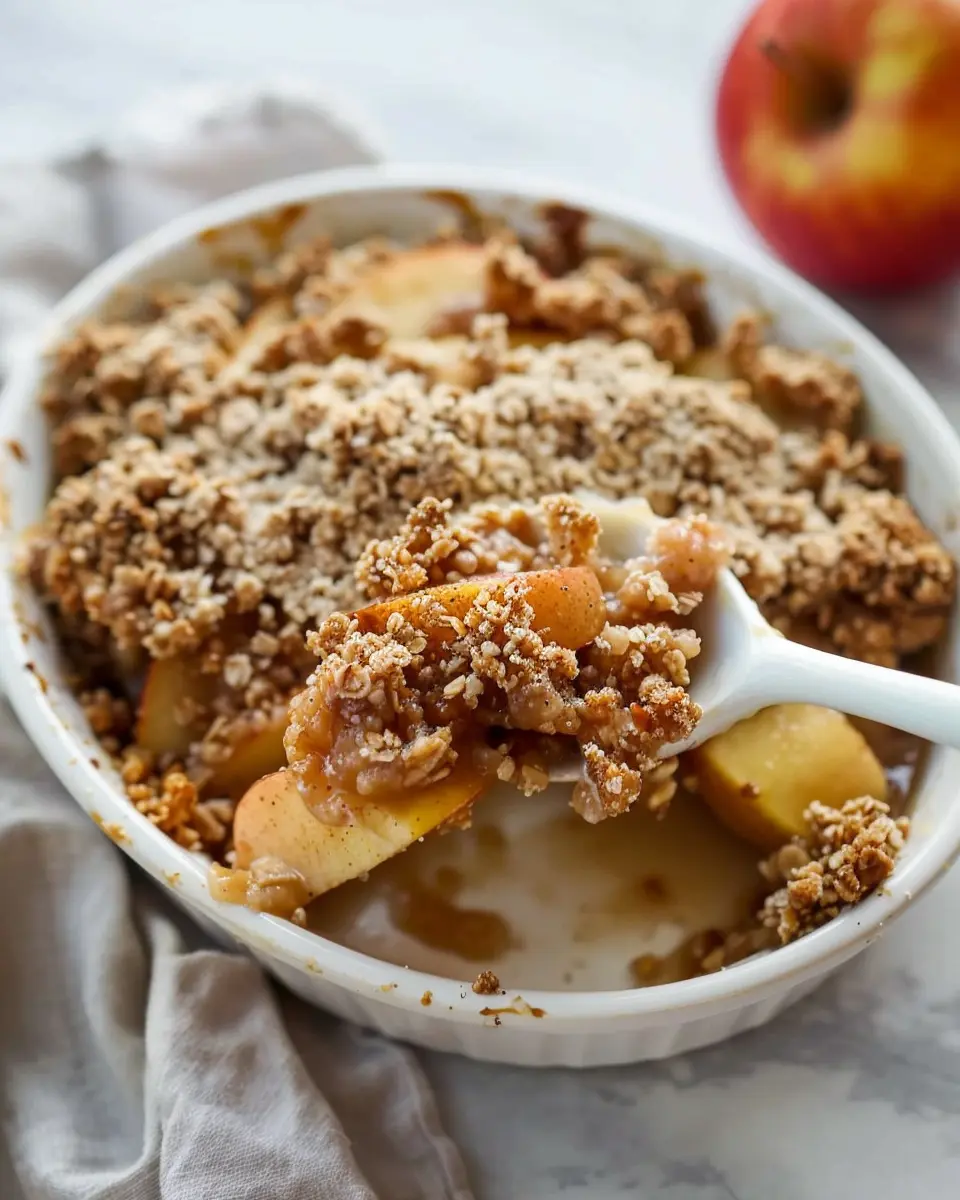 Healthy Breakfast Apple Crumble: A Deliciously Nutritious Start