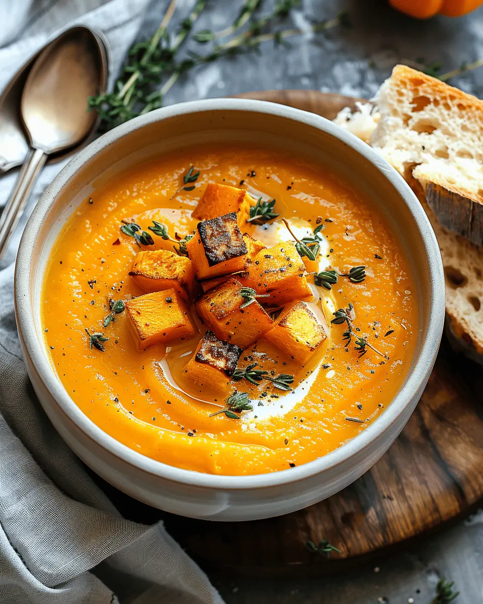 Roasted Butternut Squash Soup: The Best Cozy Comfort Food Recipe