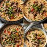 Keto Cheeseburger Soup