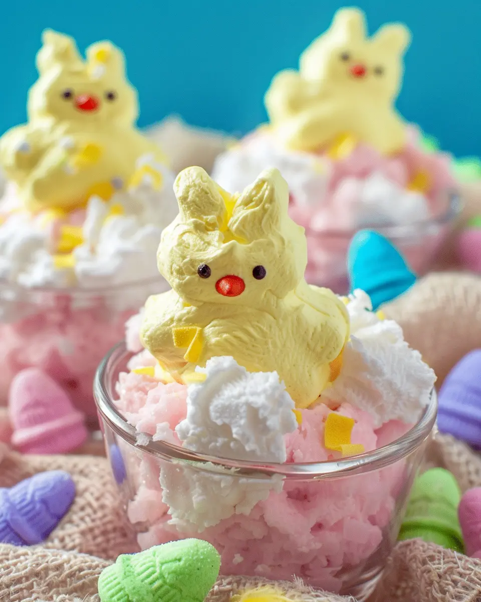 Easter Fluff with Peeps: The Best Fun Dessert for Your Celebration