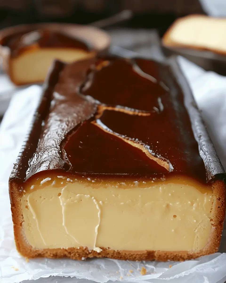 Indulgent Burnt Basque Cheesecake in a Loaf Pan You’ll Adore