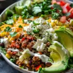Easy Low Carb Burrito Bowl