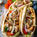 Greek Chicken Gyros