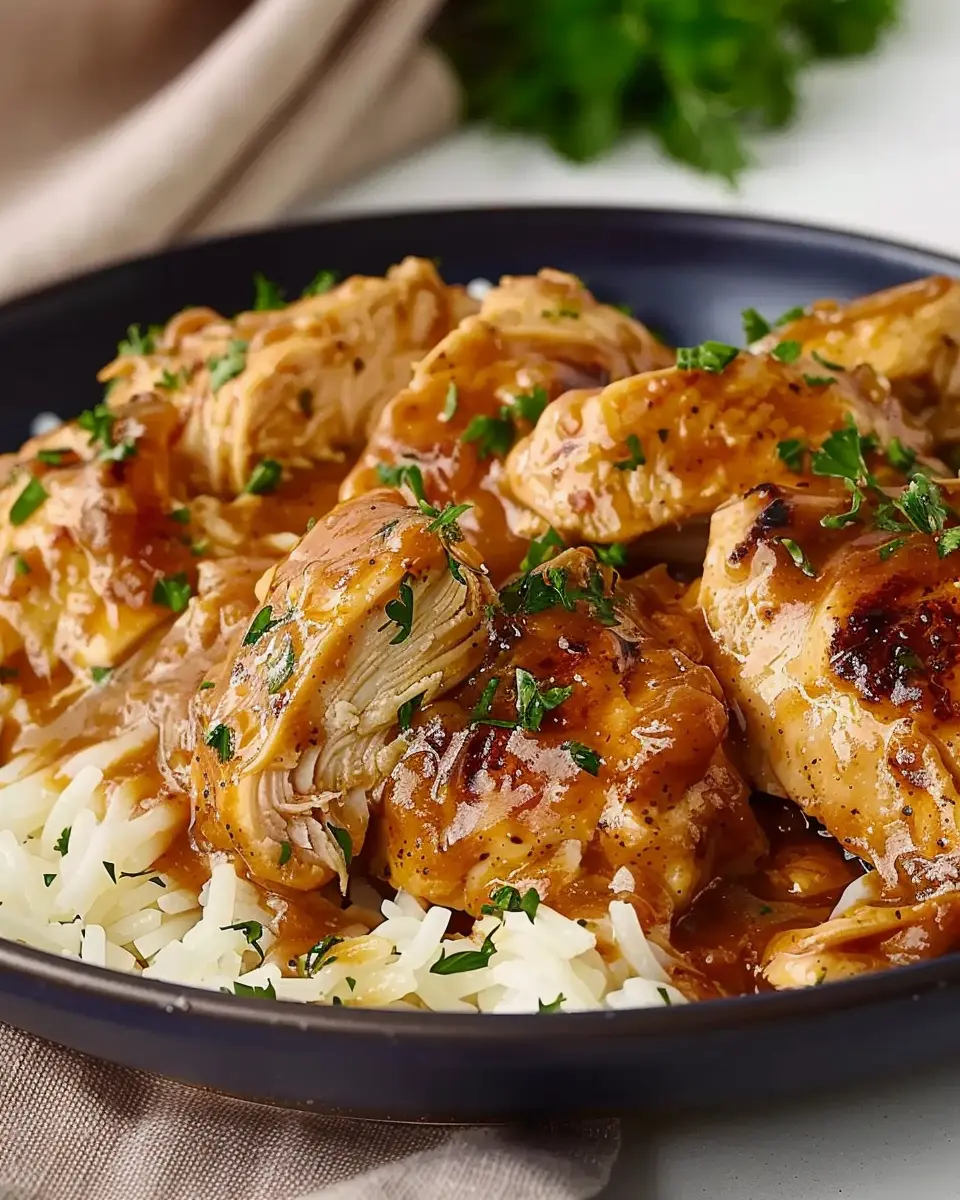 Slow Cooker Chicken and Gravy: Easy Comfort Food Delight