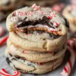 Peppermint Oreo Crunch Cookies