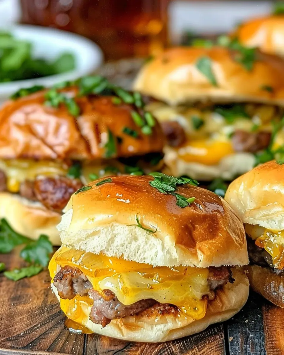 Sausage Breakfast Sliders: Easy and Flavorful Morning Delight