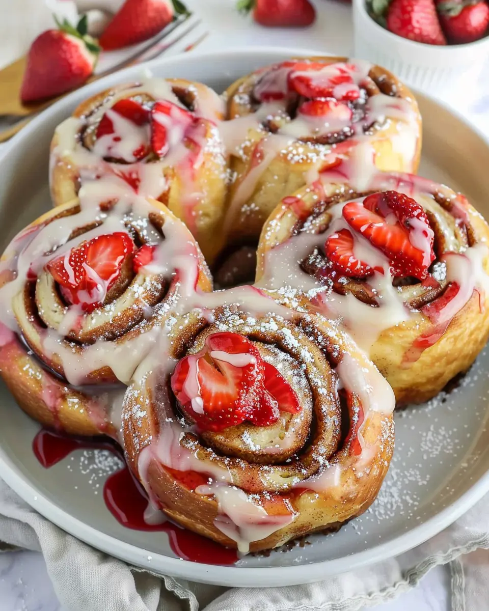 Strawberry Cinnamon Rolls: The Best Indulgent Recipe Ever
