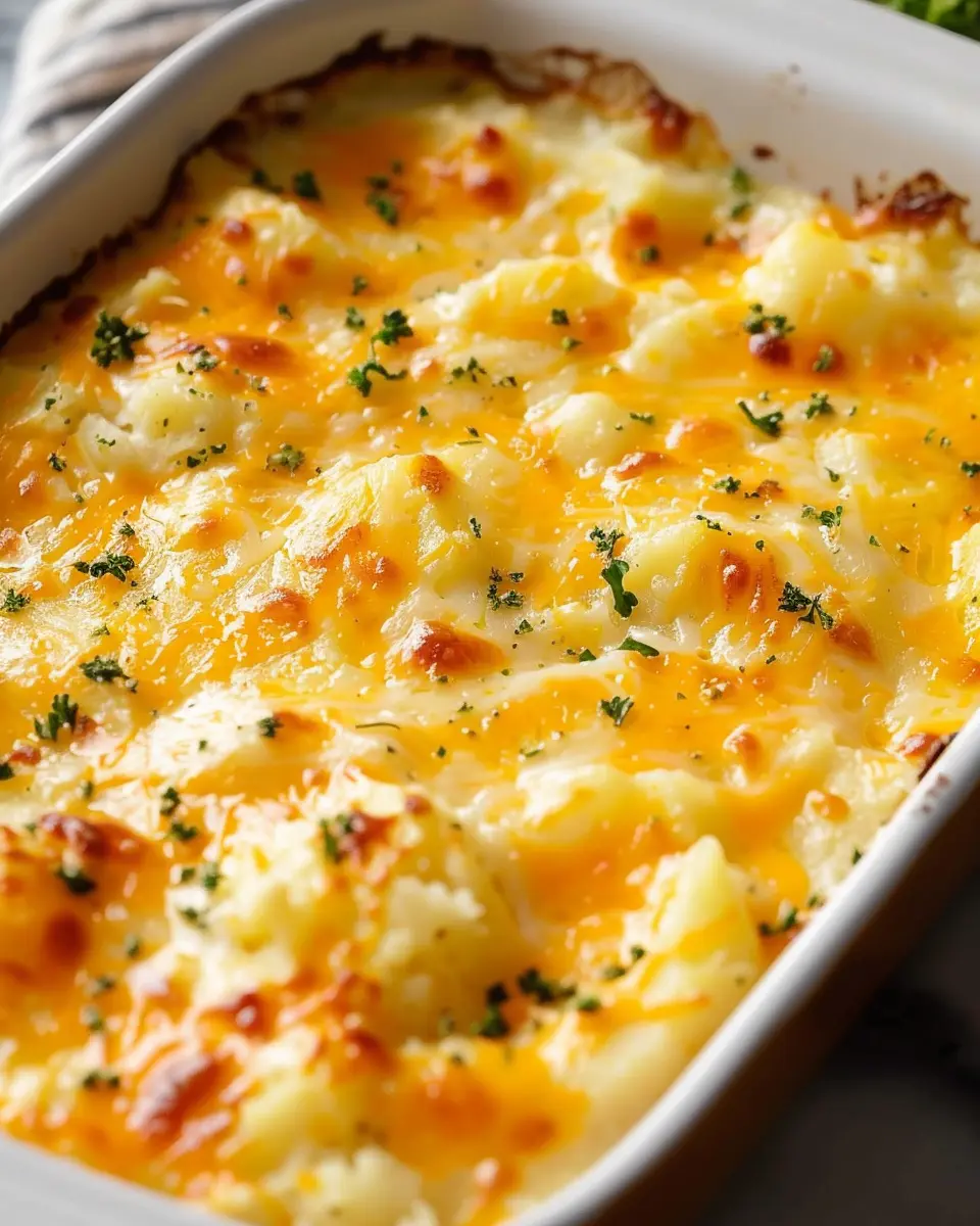 Easy Cheesy Potatoes with Turkey Bacon: A Comforting Delight