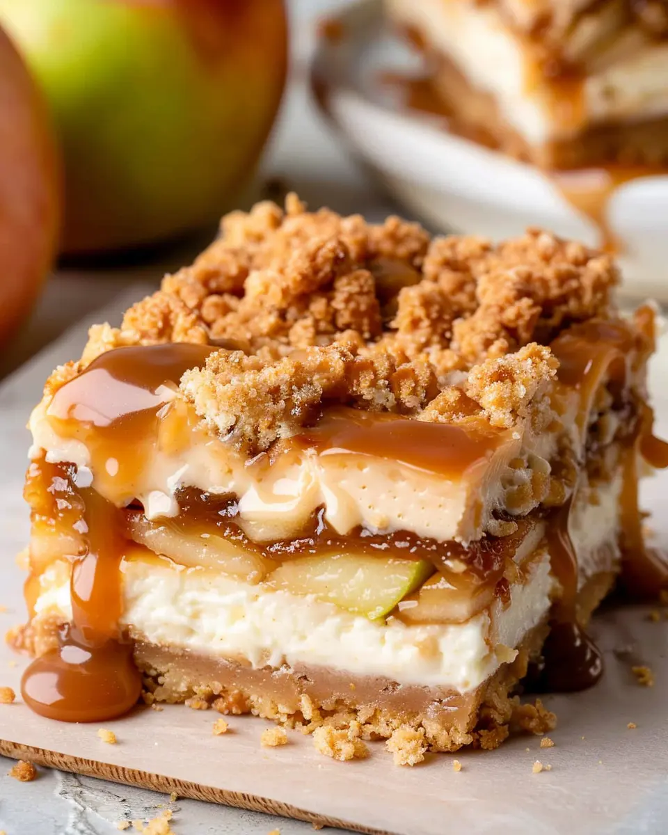 Caramel Apple Cheesecake Bars: The Best Indulgent Dessert Recipe