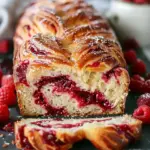 Raspberry Swirl Brioche Loaf Recipe