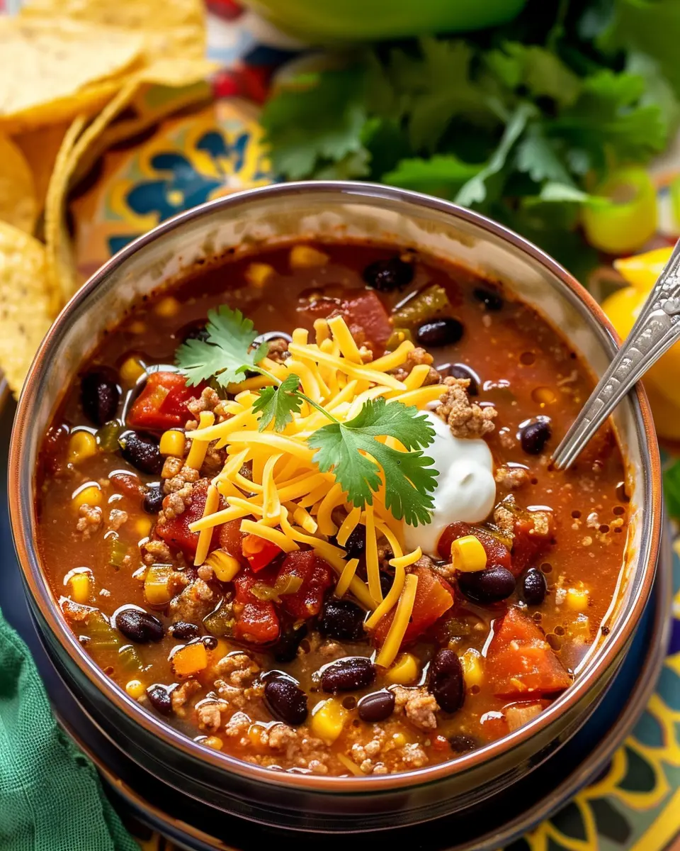 Instant Pot Taco Soup