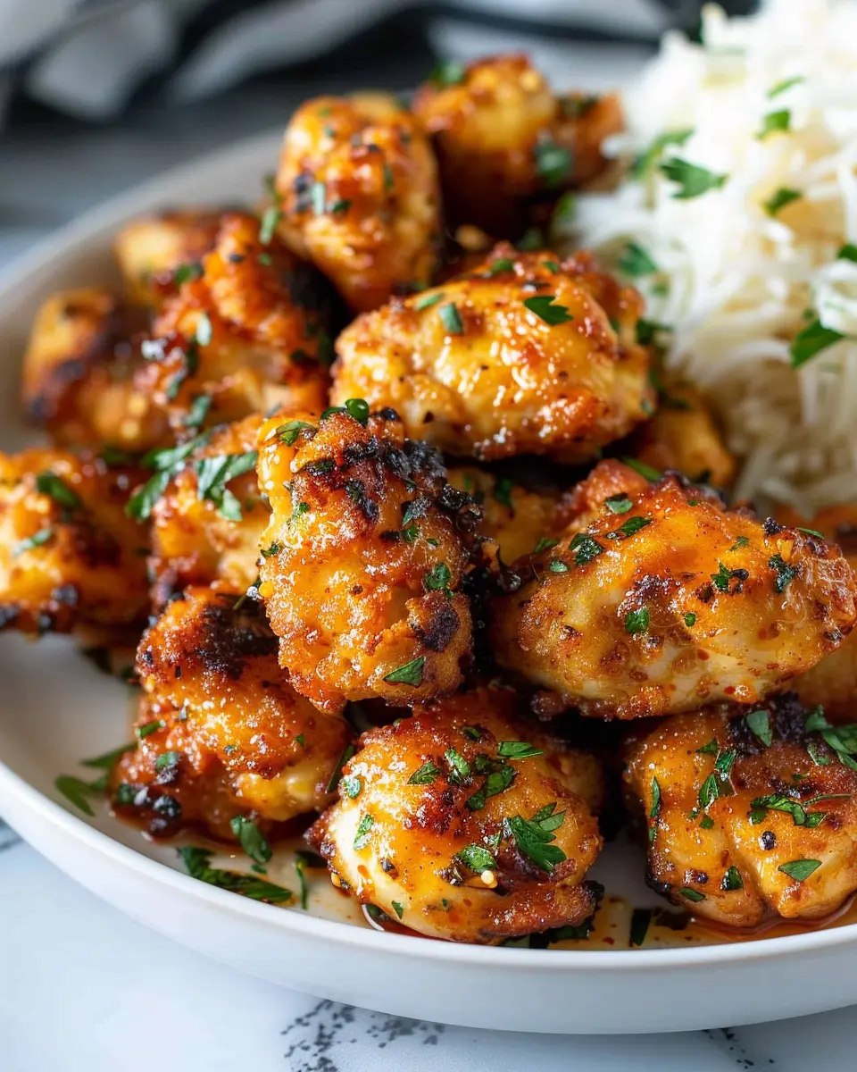 15-Minute Garlic Butter Chicken Bites