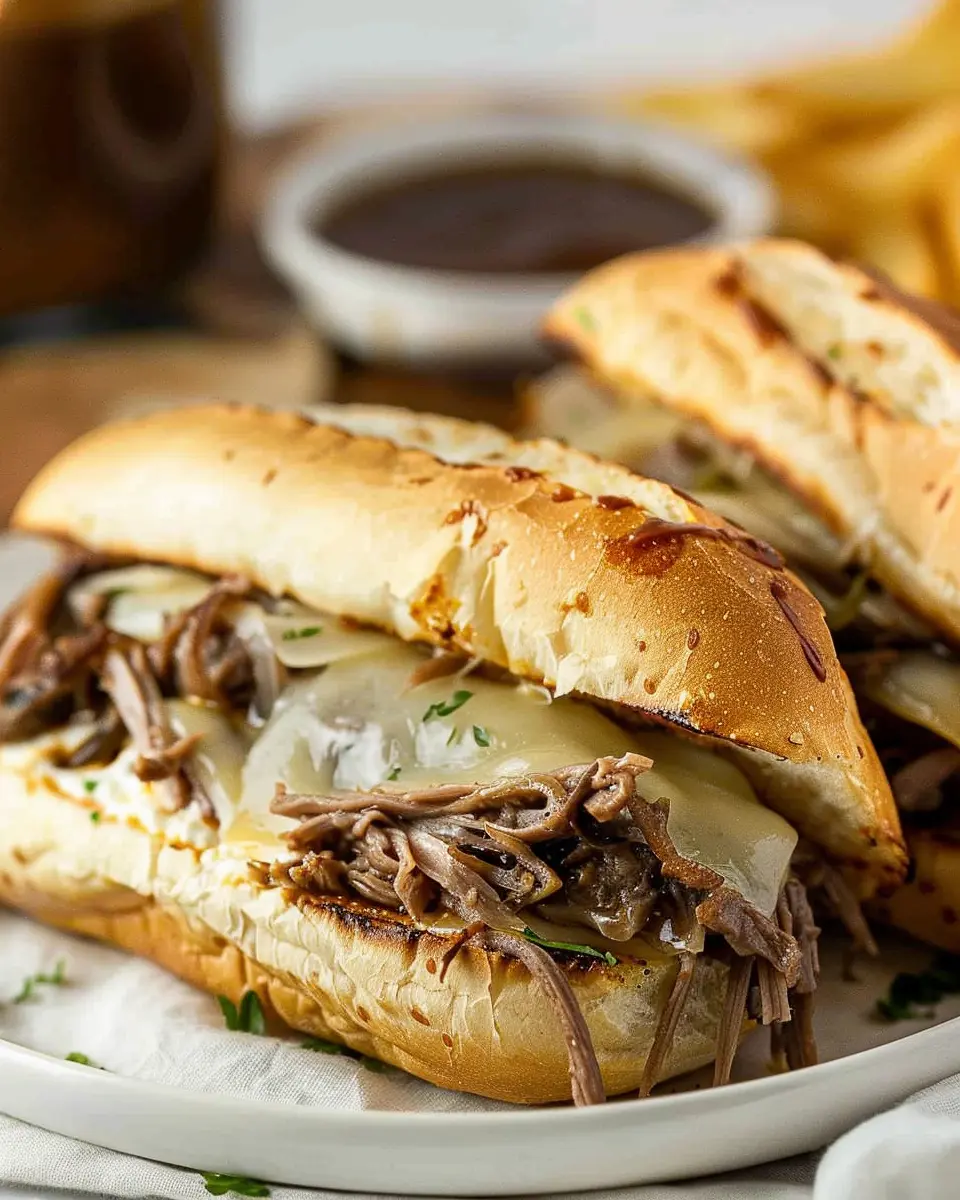 Crockpot French Dip: Easy Beef Sandwiches with a Savory Twist