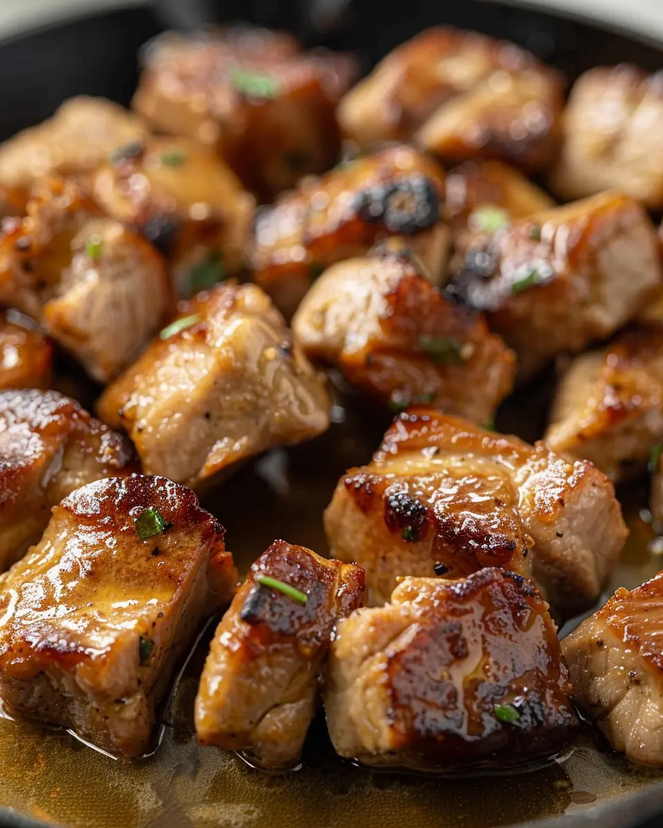 Garlic Pork Bites: Juicy Beef Treats for Your Next Gathering