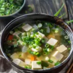 Miso Soup with Tofu & Vegetables