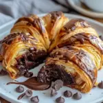 Chocolate Croissant Breakfast