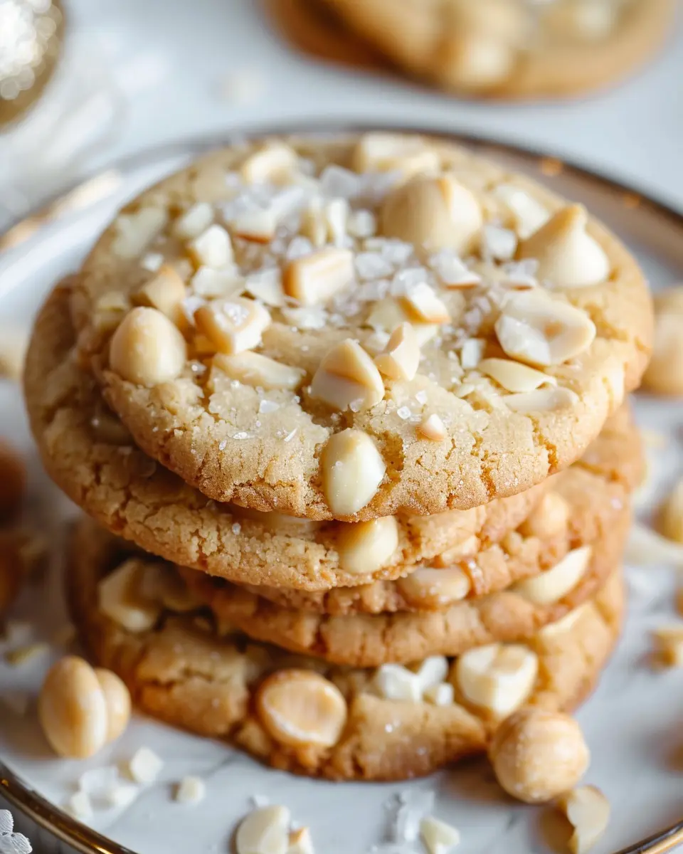 White Chocolate Macadamia Nut Cookies