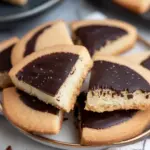 Chocolate-Dipped Shortbread Cookies