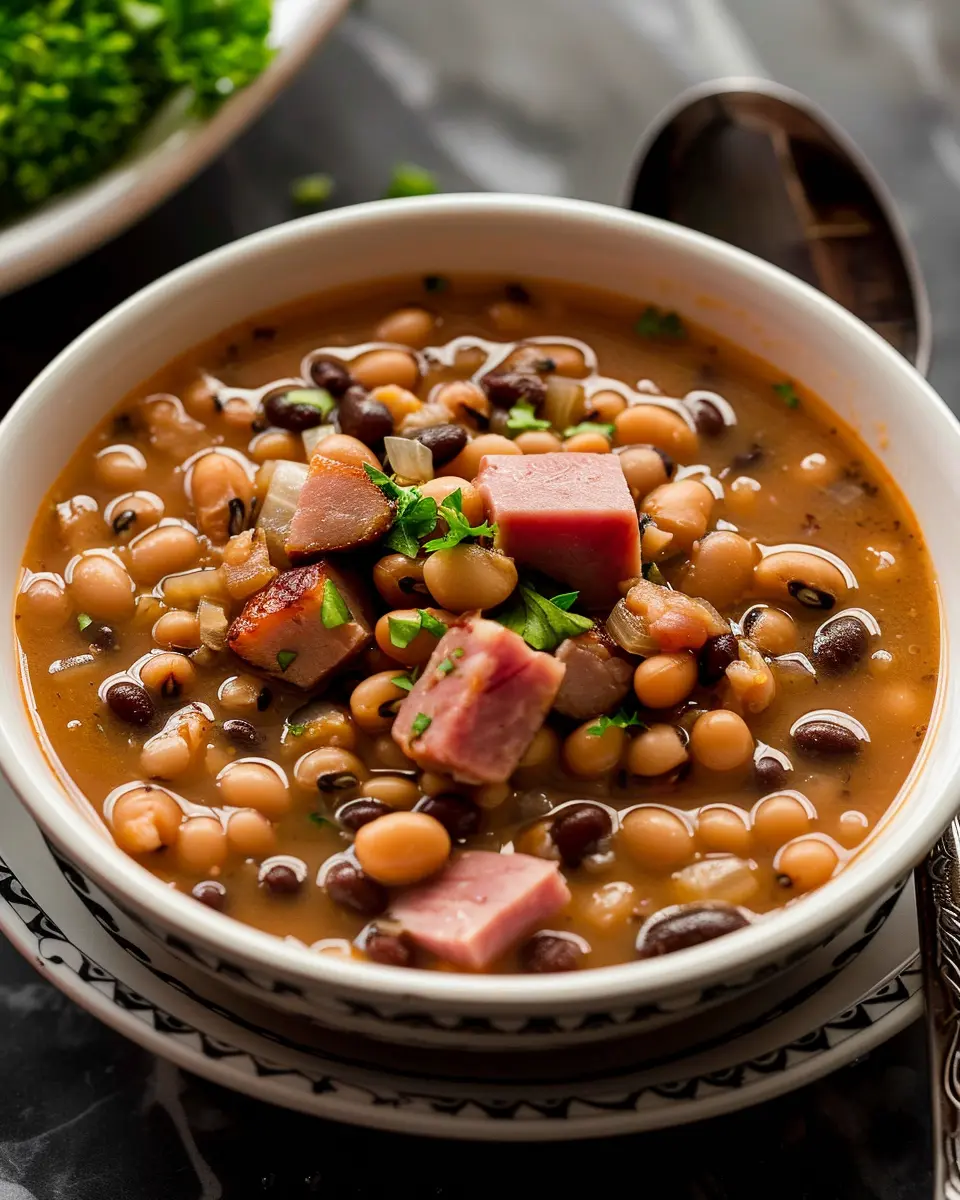 Instant Pot Black Eyed Peas and Ham
