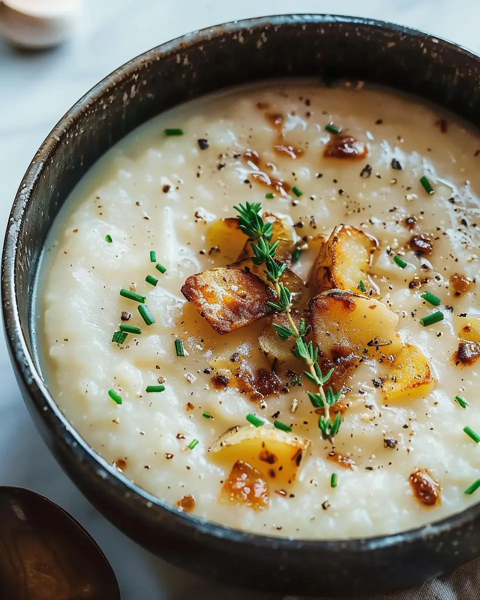 Roasted Garlic Potato Soup: The Best Comforting Recipe for Cozy Nights
