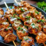 Bang Bang Chicken Skewers Recipe