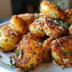 Amazing Crispy Parmesan Crusted Potatoes