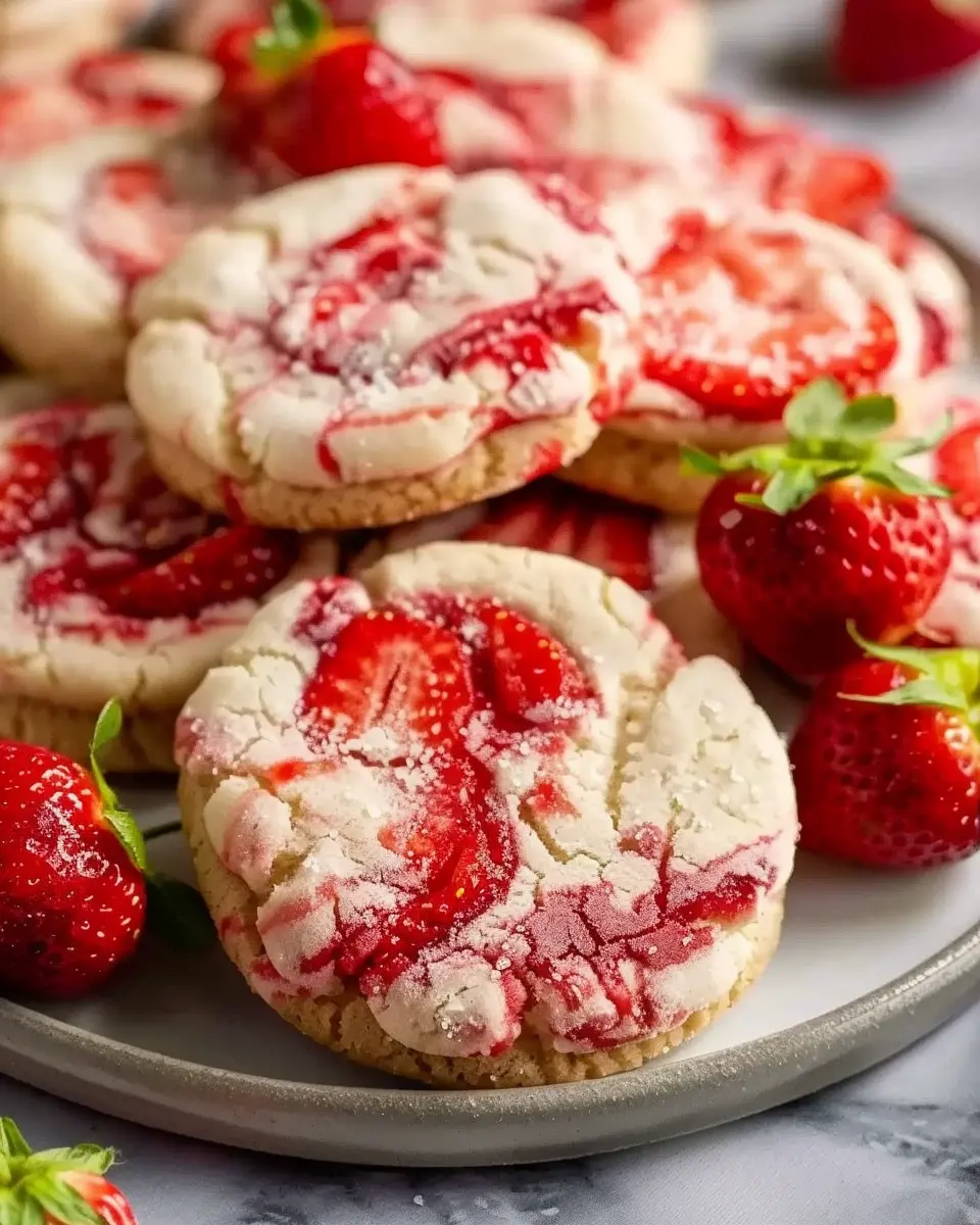 Strawberry Cheesecake Cookies Recipe: Indulgent Treats to Savor