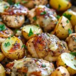 Garlic Parmesan Chicken and Potatoes