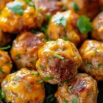 Rotel Cream Cheese Sausage Balls