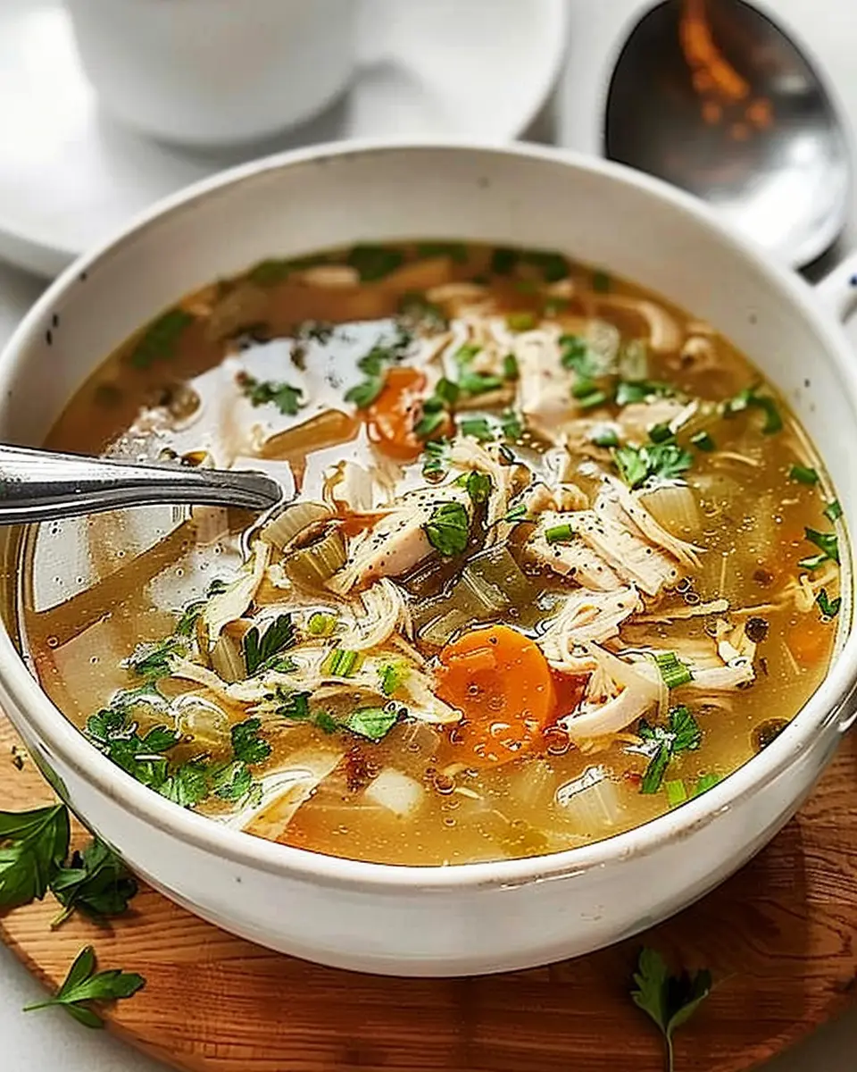 Chicken Soup Comfort: A Quick &amp; Hearty Turkey Bacon Twist