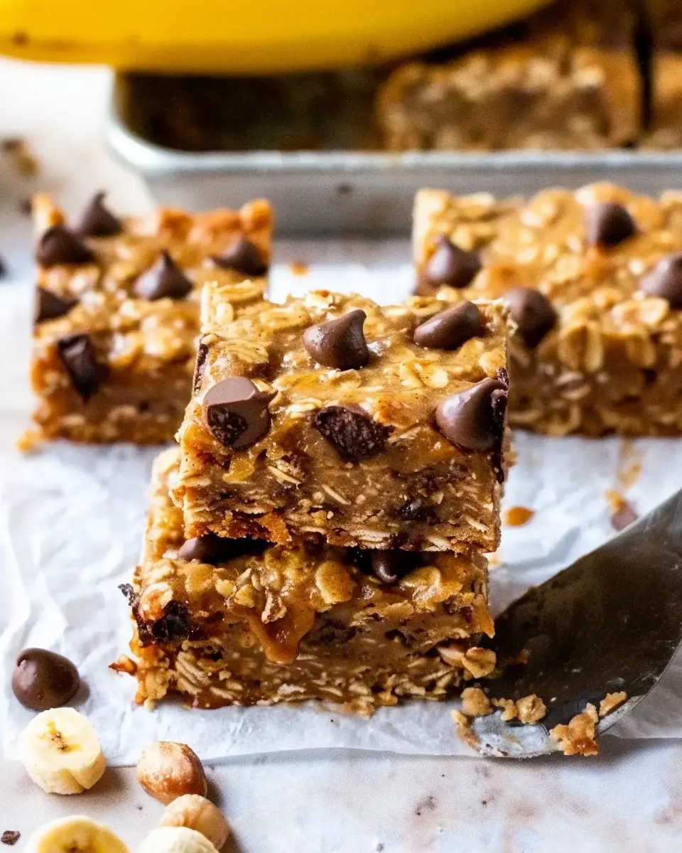 Peanut Butter Banana Oatmeal Bars: Easy &amp; Delicious Homemade Snack