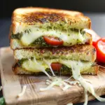 Pesto Grilled Cheese Sandwich