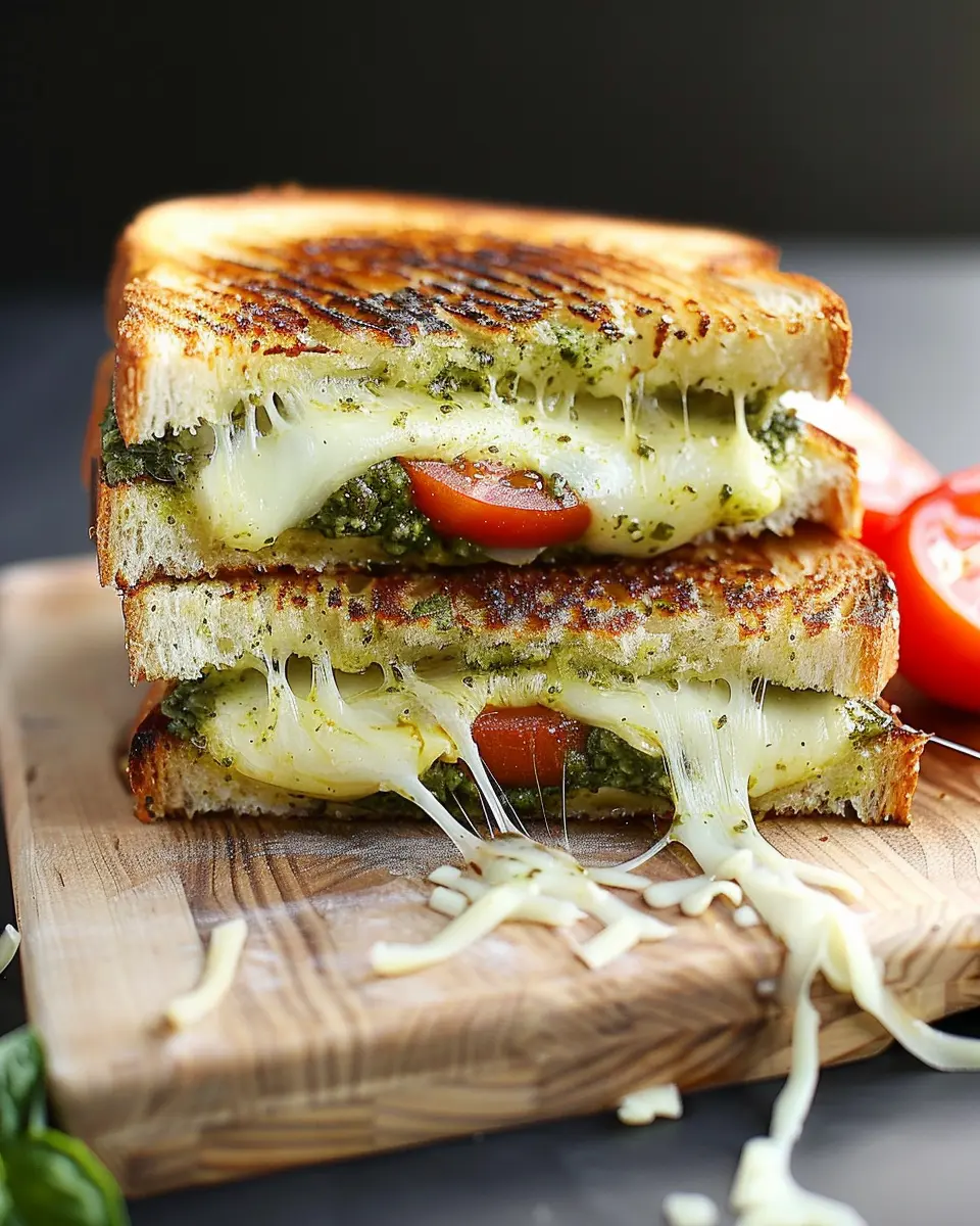 Pesto Grilled Cheese Sandwich: The Best Comfort Food Twist