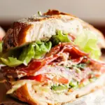 Italian Grinder Salad Sandwich